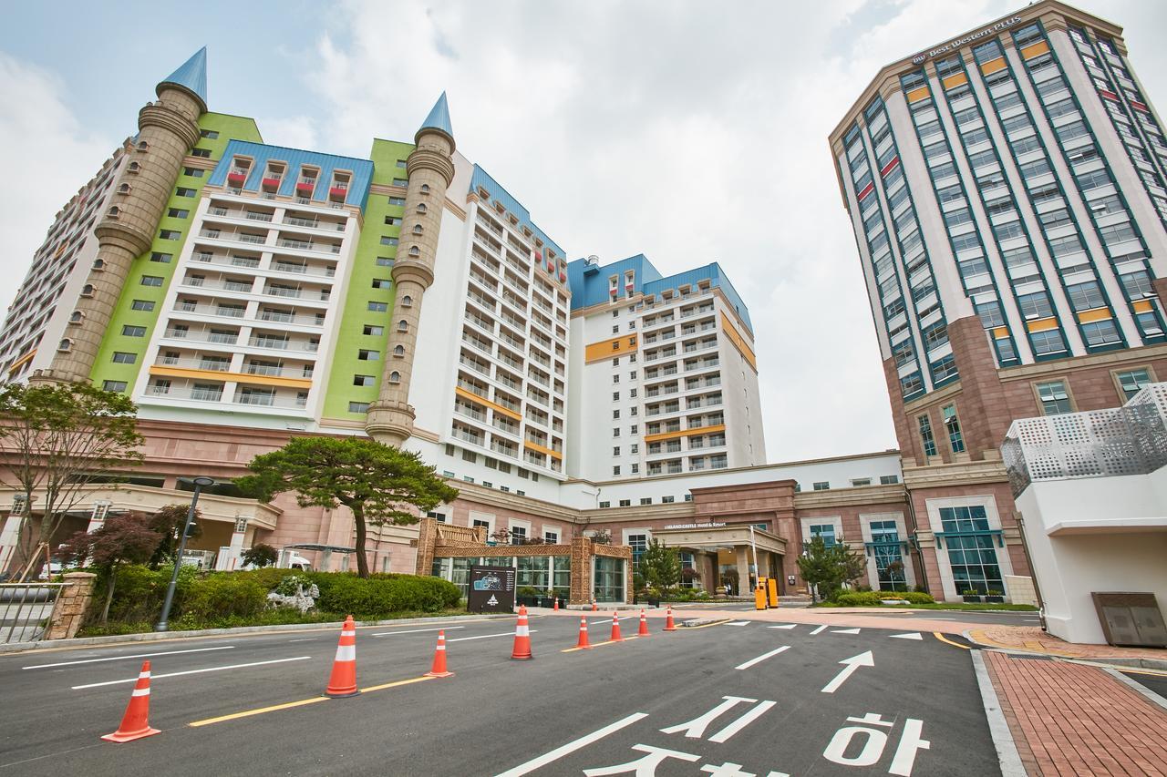 Island Castle Hotel & Waterpark Uijeongbu Exterior foto